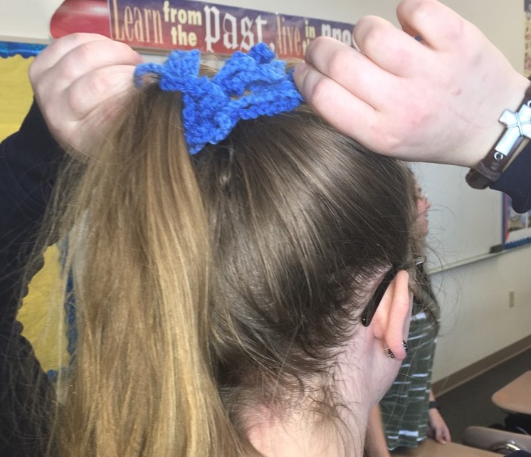 Among popular 80s fads making a comeback is the popular scrunchie.
