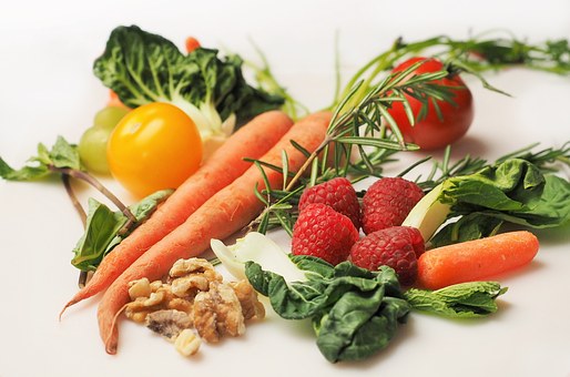 Fruits and vegetables can give you certain vitamins needed by your body.