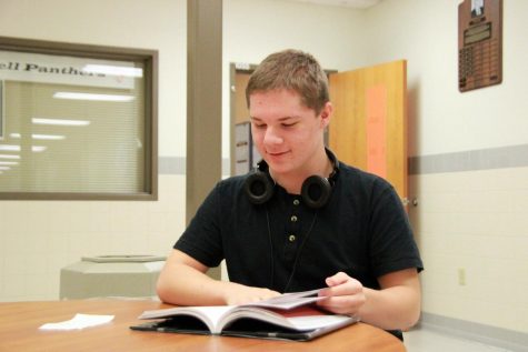 Junior Luke Condie is rarely seen without a book in his hands and has recently started reviewing books for the Prowl.
