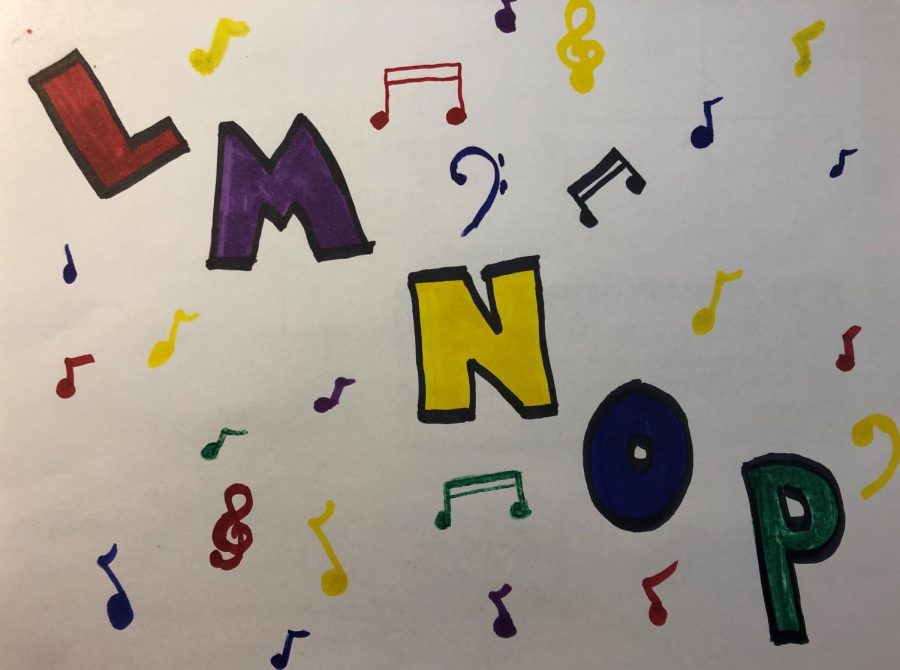 The stringing together of L-M-N-O-P in the traditional alphabet song is replaced by a more modern version in the most recent rendition of this tune.
