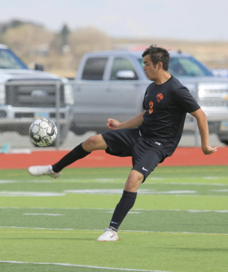 Senior Ernesto Acevedo will be pursuing soccer next year at Northwest College. 