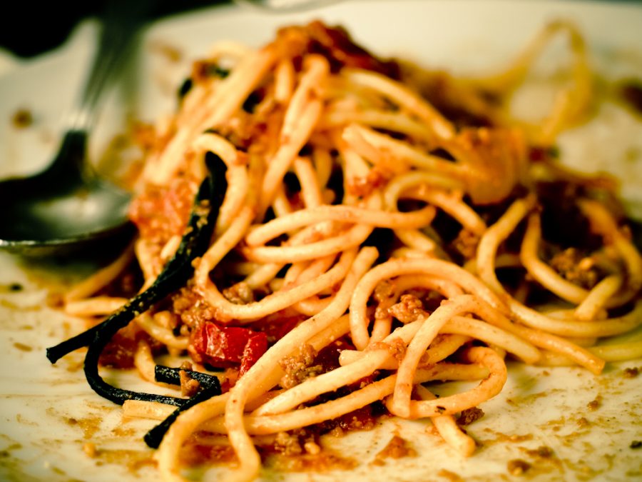 Spaghetti. the classic dish that is taking the hip hop world by storm.
