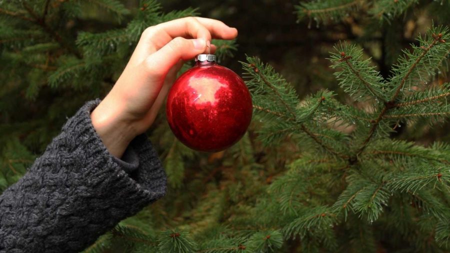 Christmas decorations are already going up although Thanksgiving is a few weeks away. 
