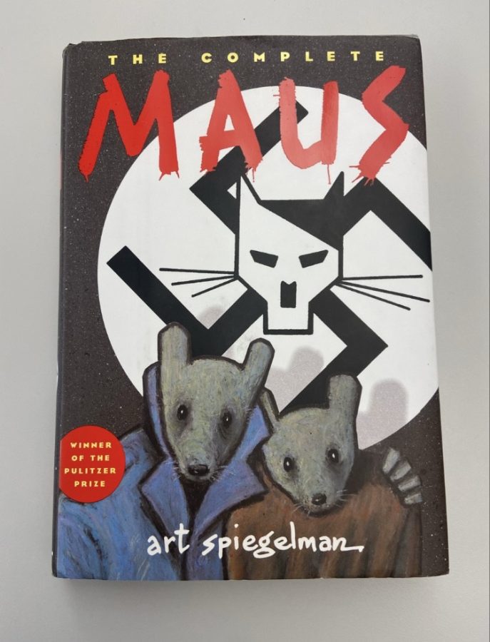 The controversial book “Maus,” a story about the Holocaust in graphic novel form, is read by students in Holocaust Literature at PHS.