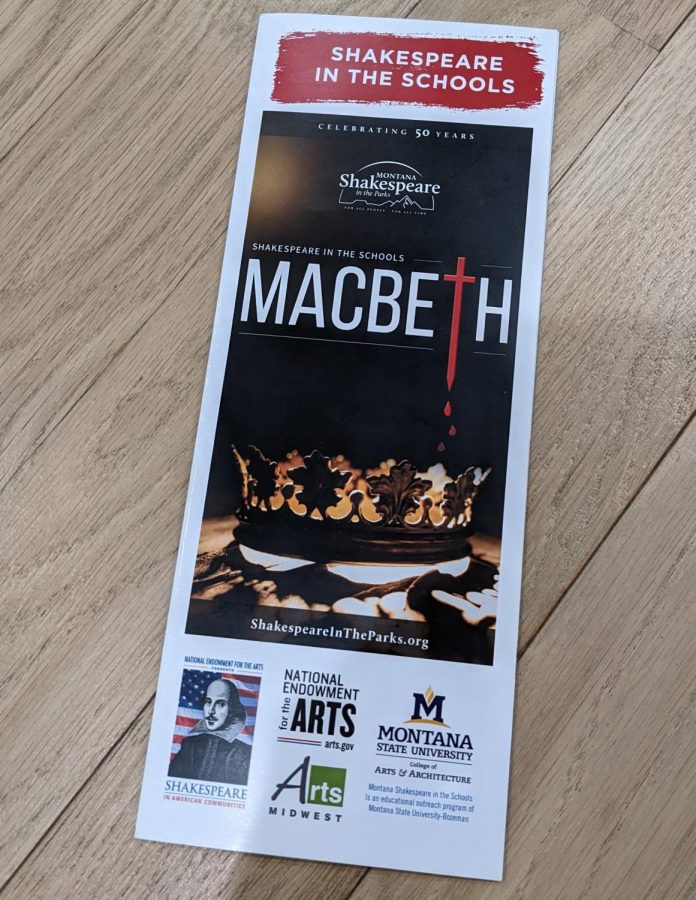 Macbeth+is+performed+at+Powell+High+School.