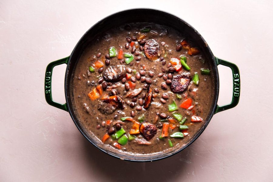 Although it may sound bland, this black bean soup recipe is packed with flavor and dimension.
