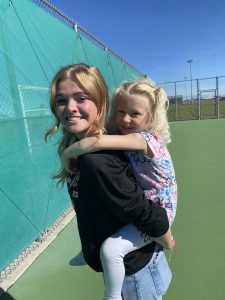 Journeying all over campus, the SkillsUSA girls have created a new kind of childcare option at Powell High School. 