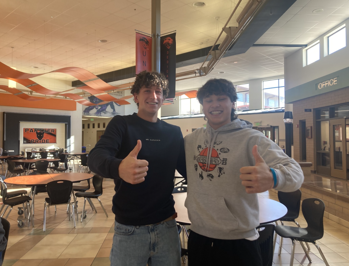 Different cultures can also influence unique names. Junior Keonaikaika Haleakala Wisniewski (right) got his name from Hawaiian traditions and foreign exchange Sondre Furuhaug (left) finds American pronunciations of his name funny. 