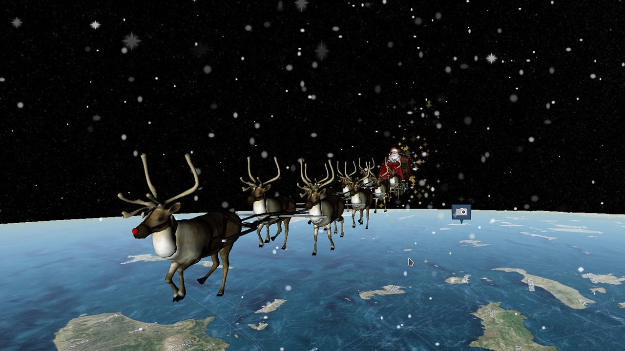 On Christmas Eve, the NORAD Santa tracker goes live. While the graphics aren’t the best, it imparts the Christmas spirit in millions of kids internationally.
