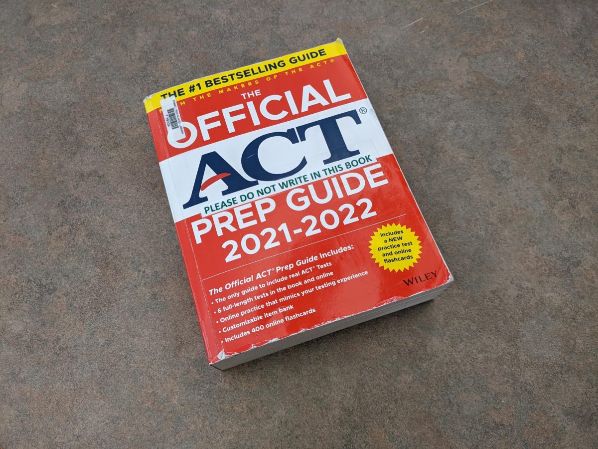 A great way to prepare for the ACT is by checking out one of these ACT prep books from the school library.
