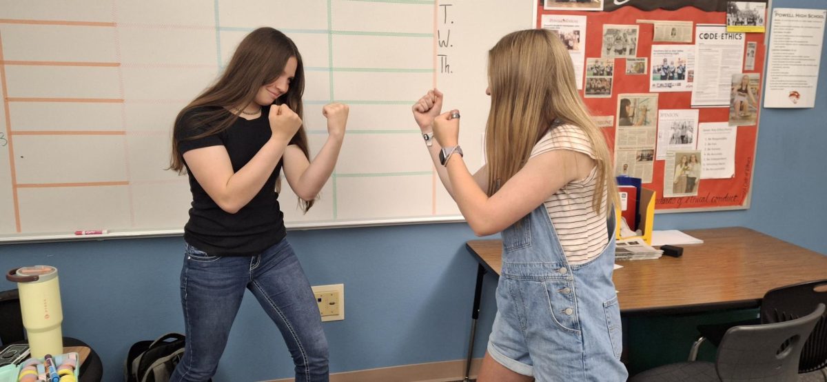 Prowl Editors Nalani Jordan and Ashlee Jacobsen fight over what grade is the best.