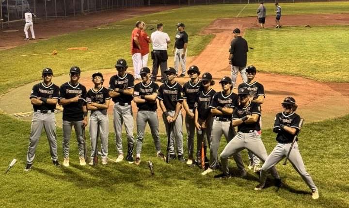 The 2024 B team poses after a win against Cheyenne at state last year. All of these men are returning to take on the 2025 season.