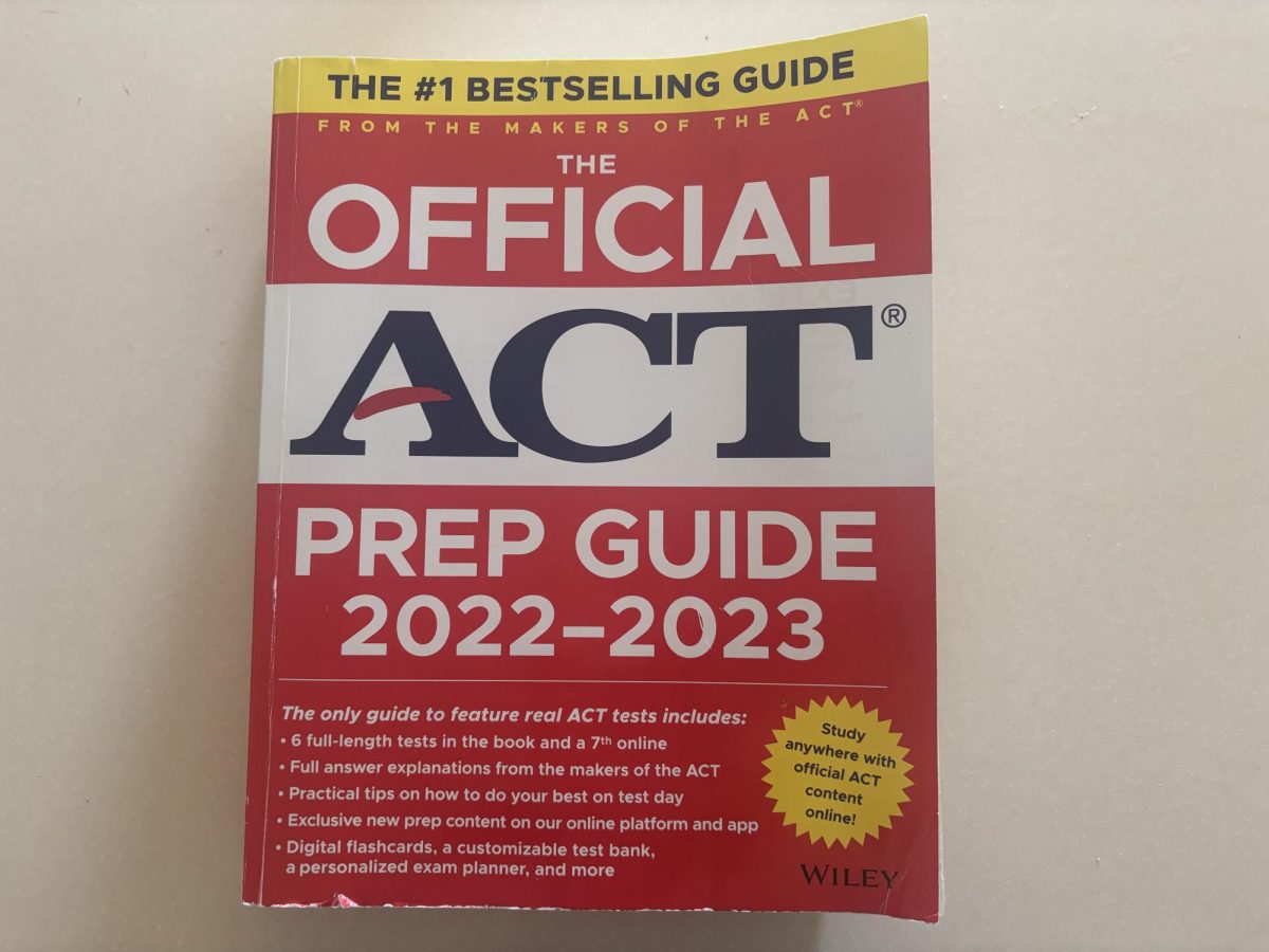 ACT’s official book to use when preparing for the test.