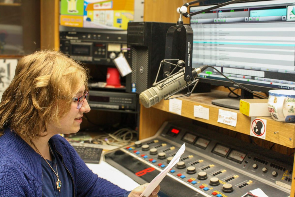 Levi Hawley hosts the Prowl's new Radio Show, the Panther Beat.