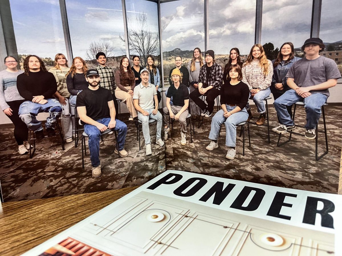 Former PHS students Nathan Feller, Taylor SanFilippo and Hunter Davis serve with the Black Hills State University newspaper "The Jacket Journal" staff. 