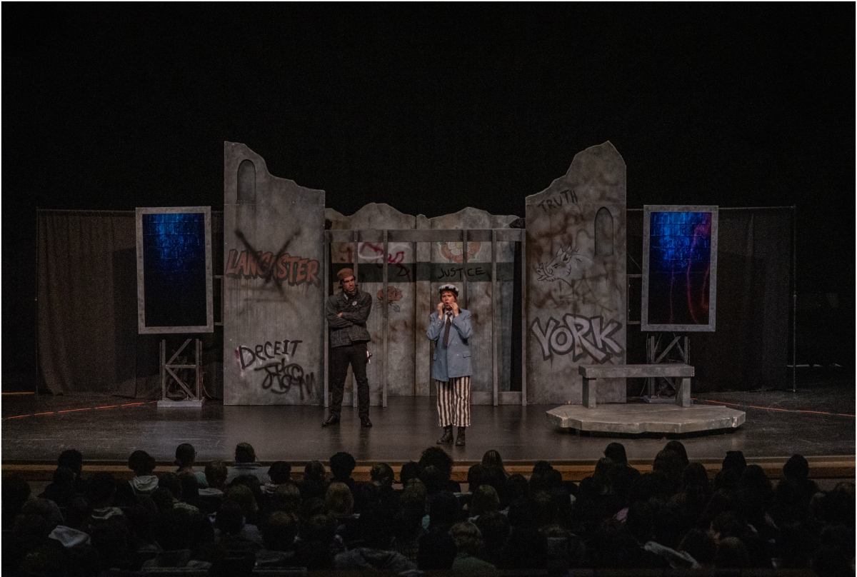 New actors for this year's Shakespeare in the school play brought great energy to the audience with new faces and props.