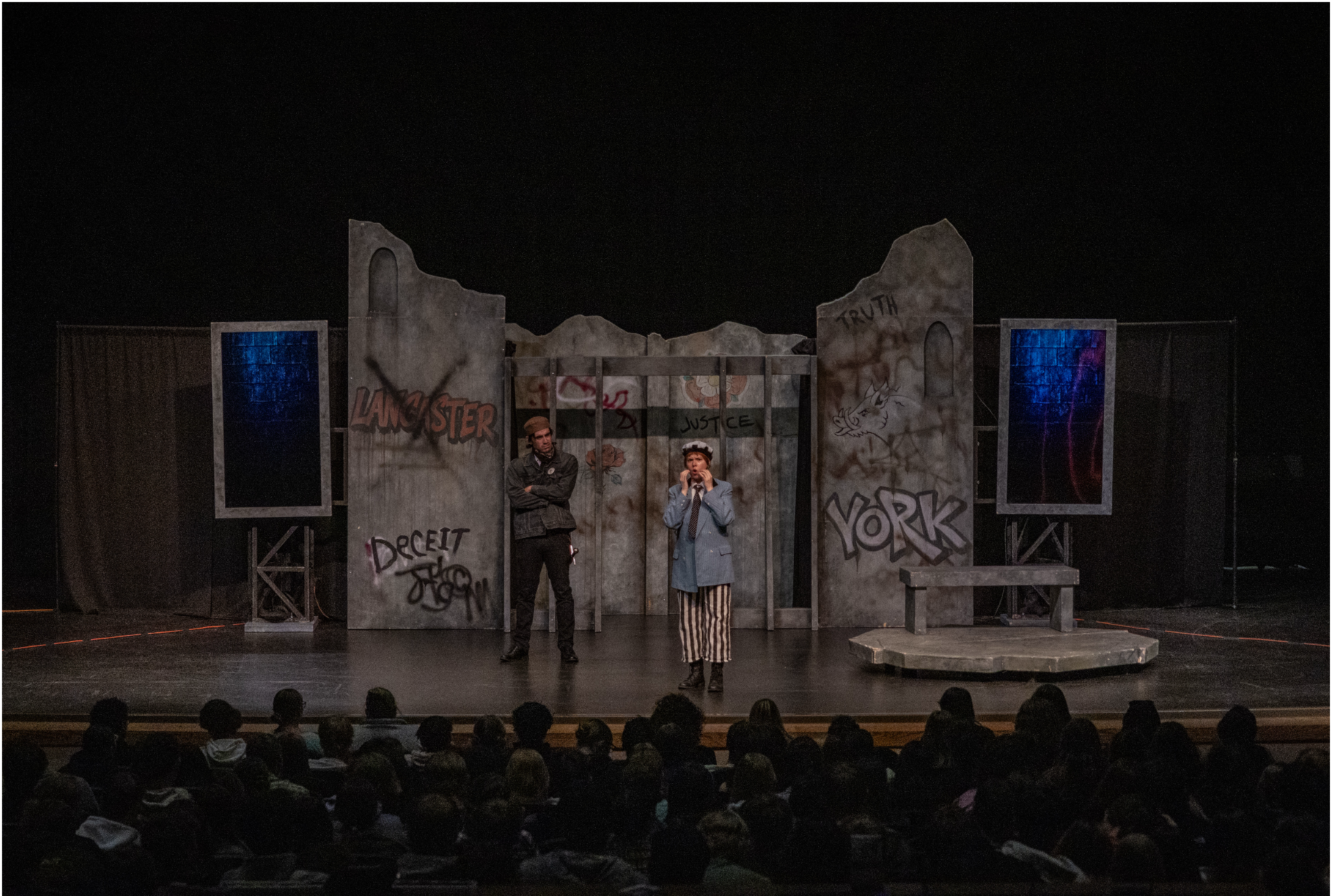 New actors for this year's Shakespeare in the school play brought great energy to the audience with new faces and props.