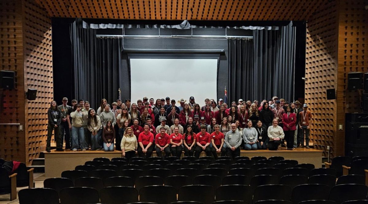 Wyoming SkillsUSA members celebrate after a successful and meaningful Fall Leadership Conference.