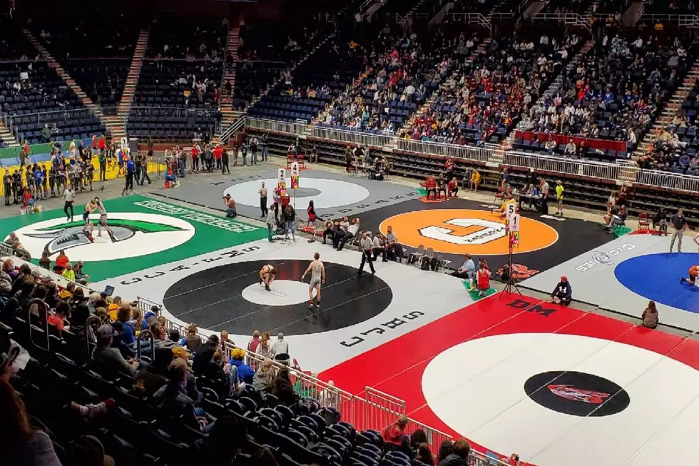 Powell placed first for 3A Wrestling at the 2025 State Tournament.