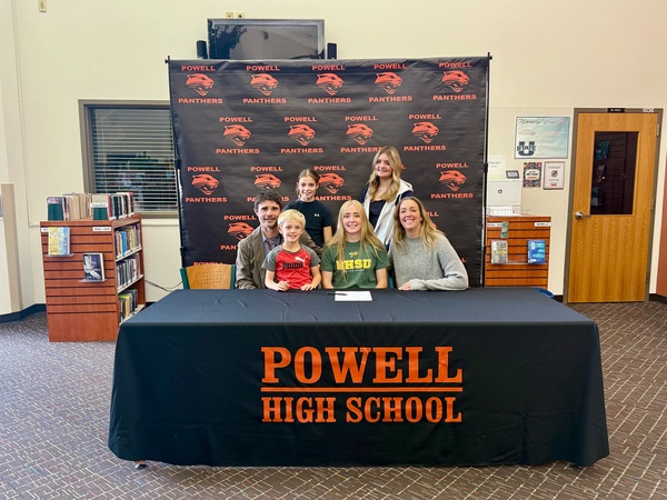 A bright smile for the big future, Ivy Agee signs with BHSU Women's soccer team, the Yellow Jackets.