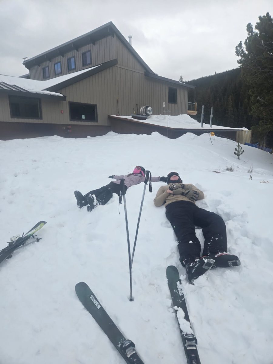 Smith Skiing (Weston Hull laying down)