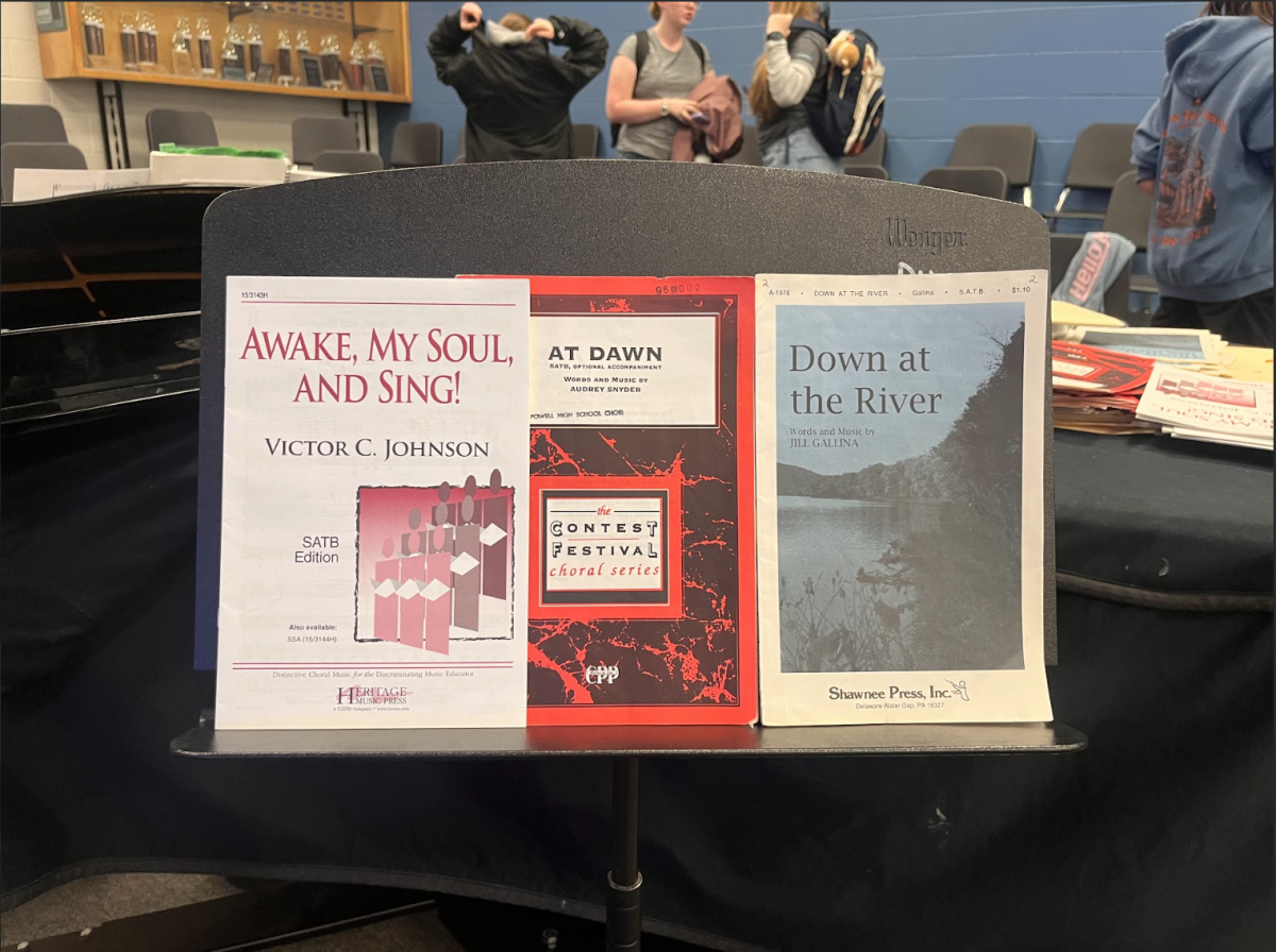 PHS concert choir gave a superior rendition of these choral pieces at the music performance assessment. 